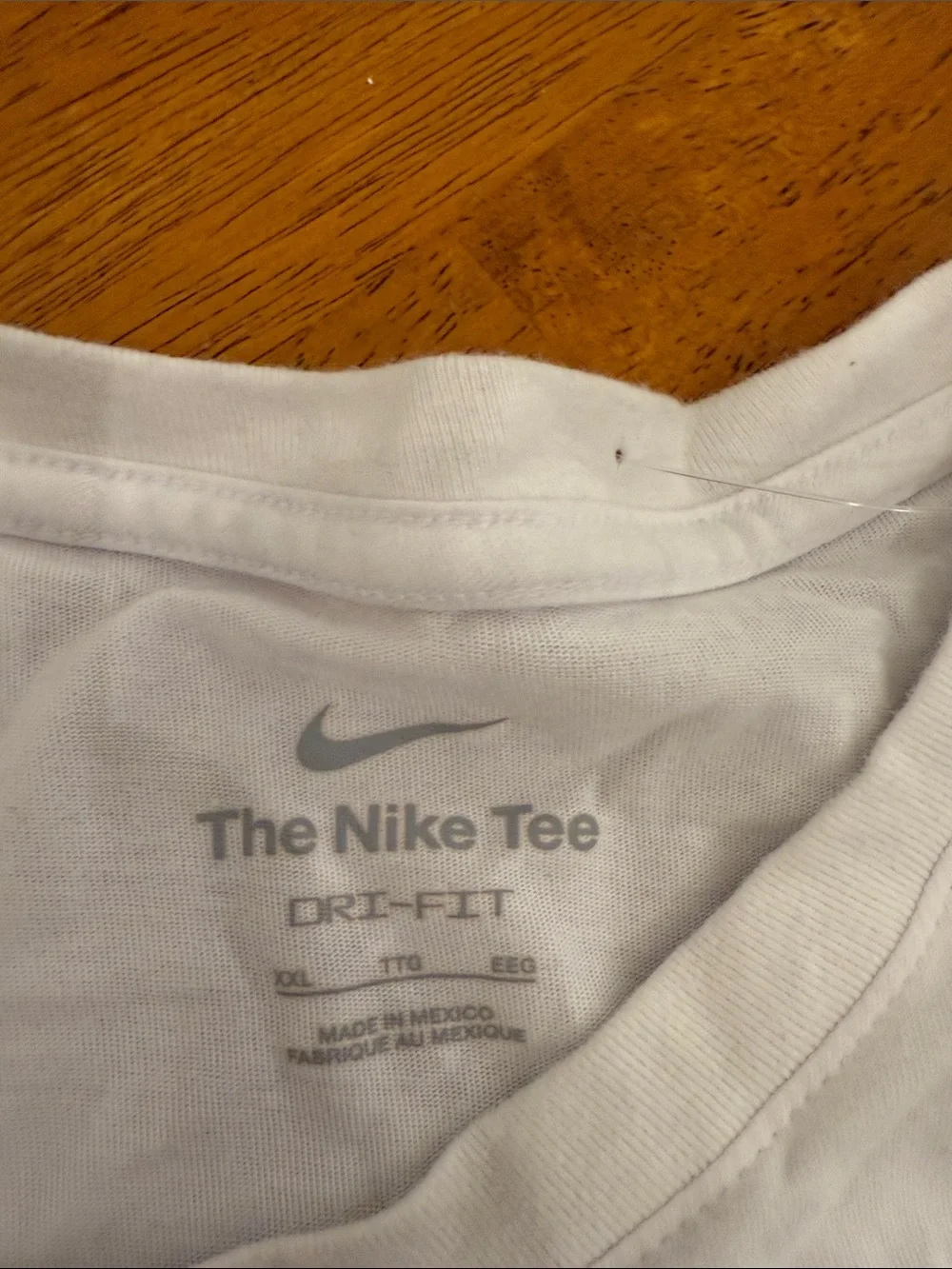 Nike White 'Basketball Cheat Code' Short Sleeve Tee xxl